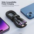 Toocki PD 27W USB C To iP Cable For iPhone 14 13 12 11 Pro XS Type C To Lightning Cable Data Wire Fast Charging Phone Data Wire. 