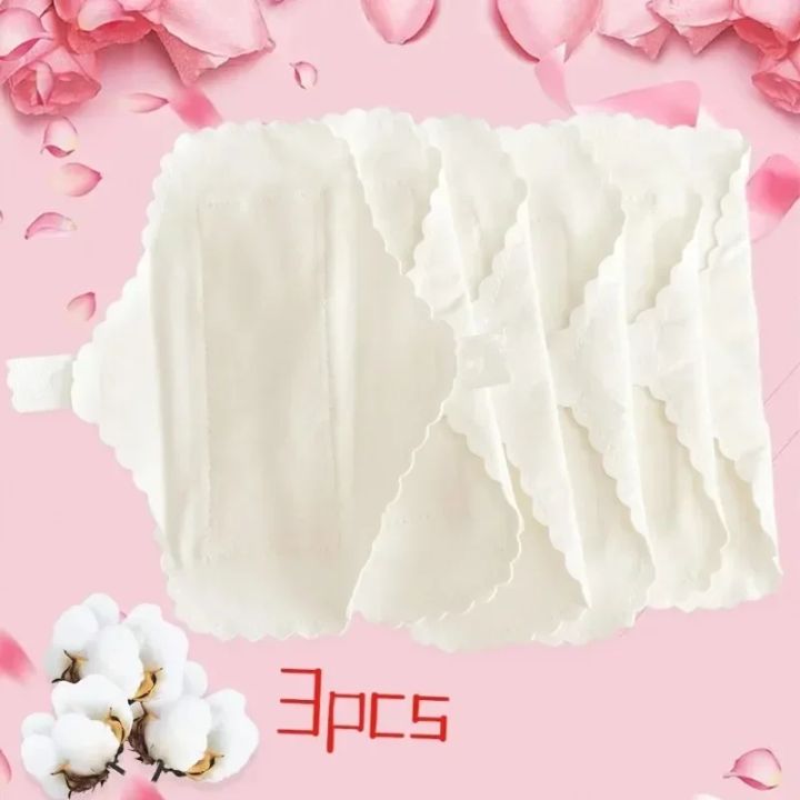 New%203pcs%20Cotton%20Reusable%20Thin%20Sanitary%20Pads%20Leakproof%20Washable%20Women%20Panty%20Liner%20Hygiene%20Menstrual%20Pads%20180MM%20-%20Image%204