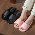 Summer Non Slip Shower Slippers for Women Men Indoor Soft EVA Quick Drying Bath Slippers Couple Non Slip Flat Home Sandals. 