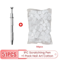 50/150pcs Sponge Gradient Nail Art Stamper Tools Gel Polish Color Gradient Brush Glitter Powder Dotting Pen For Manicure Tools. 