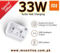 MI 33W FAST CHARGER + FREE C-TYPE CABLE  [ SUPPORT ULTRA FAST TURBO CHARGING ]. 