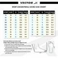 Vector X Dunk 2.0 Basketball Shoes for Mens | Rubber Out Sole with Knitted Upper | Light Weight | Nonmarking Rubber Outsole for Basketball Court Indoor and Outdoor. 