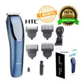 HTC AT-1210 Professional Rechargeable Hair Clipper & Beard Trimmer for Men – Precision Blades, Grooming Kit.