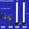 Smart LED Symphony Sound Control Pickup Light RGB Music Rhythm Ambient Lamp With App Control For TV Compute Gaming Desktop Decor.