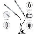 Full Spectrum LED Plant Grow Lights USB Seedings Fill Lamps 5V Indoor Timing 4/8/12Hours Greenhouse Tent Cultivate Lighting. 