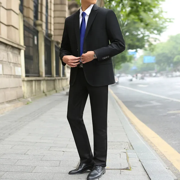 Men's%20M-10XL%20Spring%20New%20Wedding%20Fashion%20Handsome%20Suit%20Business%20Cargo%20Trousers%20Plus%20Size%20Two%20Sets%20Fat%20Friendly%20Clothing%20-%20Image%205