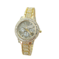 New Designer Luxury Stainless Steel Alloy Women's Quartz Wrist Watches For Ladies Fashion. 