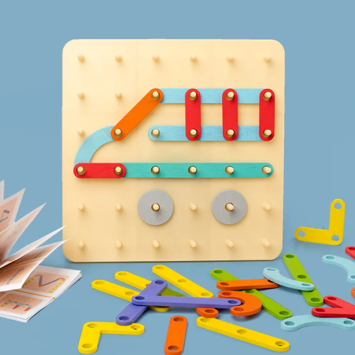 Children%20Wooden%20Toys%20Creative%20Board%20Nail%20Board%20Geometric%20Column%20Set%20Construction%20Puzzle%20Geometric%20Pegboard%20Montessori%20Sensory%20-%20Image%203