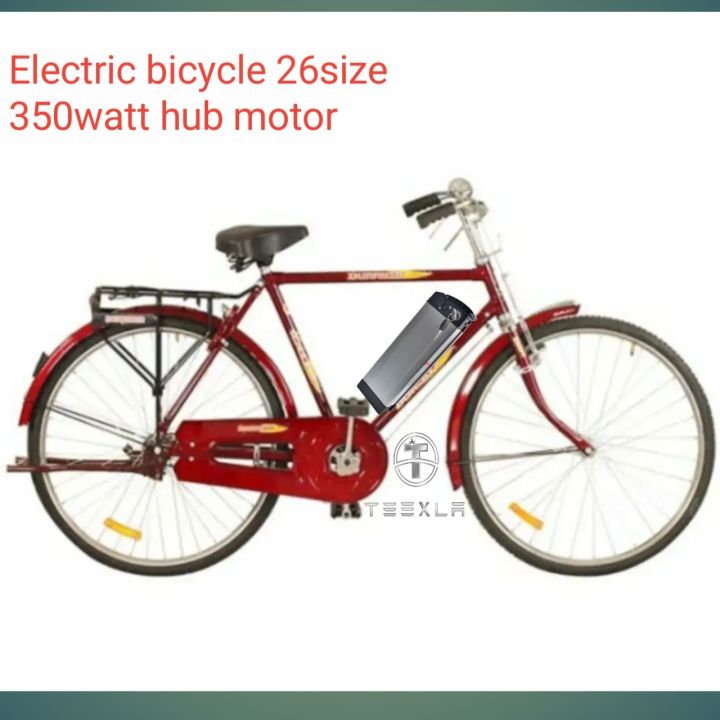 Electric bicycle with hub motor Lithium battery smart controller display 