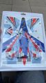 Hot Play Electric Aircraft Fighter Su-27 Foam Hand Throwing Unmanned Glider Fighter - RC Plane Flight Simulation Toy, Engineering Play Set, STEM Educational Toy, Rechargeable Flying Aeroplane with USB Chargeable Batteries, Realistic Su-27 Fighter Jet Mod. 
