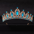 Wedding Hair Tiara Crystal Bridal Tiara Crown Silver Color Diadem Veil Tiaras Wedding Hair Accessories Headpieces Head Jewelry.