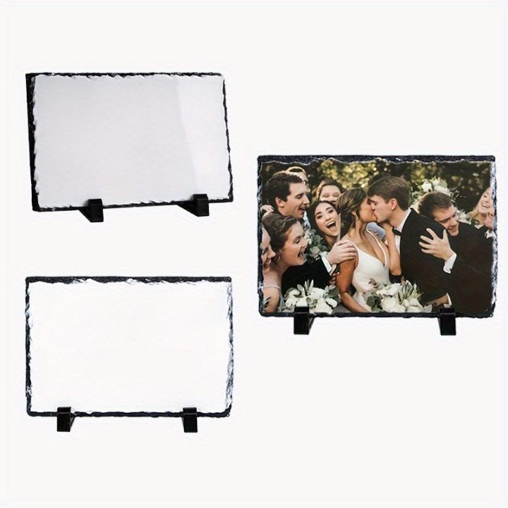 1pc 15x10cm Sublimation Slate Blank – Ideal for Gifts & Home Decor