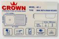 CROWN Stainless Steel Sink 36 × 18Kitchen sink 7 Years Warranty Available Delivery Available. 