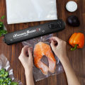 Vacuum sealer, vacuum sealer, vacuum sealer, plastic bag sealer, vacuum sealer, free 10 bags sealer. 