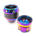 2Pcs Motorcycle Wheel Protection Crash Pad Protectors Alloy Motocross Falling Front Fork Slider Shock Absorption Cups Universal.