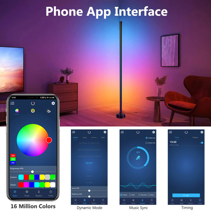 Smart%20LED%20Floor%20Lamp%20RGB%20Remote%20&%20APP%20Control%20Music%20Sync%20Corner%20Lighting%20Timer%20Modern%20Mood%20Standing%20Lamp%20for%20Living%20Room%20Gaming%20-%20Image%204