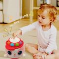 Baby Music Toys Tummy Drum Tumbler Toy Music & Light Early Development Learning Toddler Toy Musical Dog for Boy Girl . 