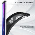 Silicone Tablet Case For OnePlus Pad Go Pad 2 12.1 Flexible Soft TPU Black Shell Back Cover. 