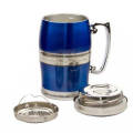 Travel hot Mugs Tea , Milk , cuffee mug, Drinkware cup for tea milk and cuffe Anti-Slip Handle Stainless Steel Tea Mug. 