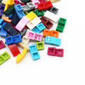 150pcs MOC Slope Curved 2x1x2/3 Assembles Building Blocks DIY Bricks Compatible with 11477 Educational Creative Tech Parts Toys. 