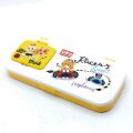 "Oro La Bello Fancy Geometry Box for Kids with Built-In Mirror and Comb - Multifunctional Stationery Storage Box in Cartoon Characters, Double-Sided Plastic Oro Geometry Box for School Students". 