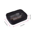 Breathable Mesh Cosmetic Bag Korean Version Solid Color Fashion Makeup Organizer Travel Portable Toilet Wash Bags Multi-function. 