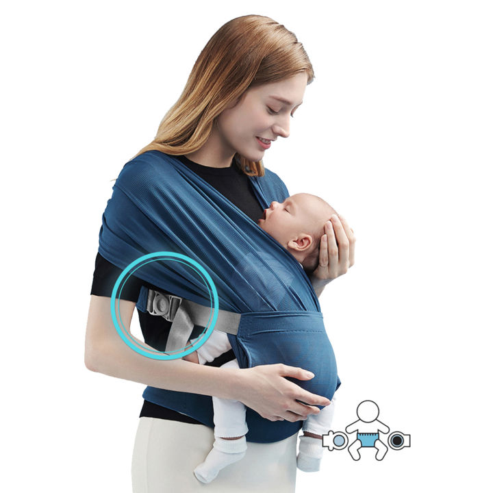 Wrap%20Baby%20Carrier%20Original%20Stretchy%20Infant%20Sling%20Perfect%20for%20Newborn%20Babies%20and%20Children%20Up%20To%2041%20Lbs%20-%20Image%206