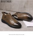 Imported soft inside velvet leather shoe for men. 