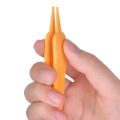 Baby Nasal Tweezer Baby Nose Cleaning Tweezer Round Head Baby Nose Booger Picker Ear Cleaner Clip Tool Ear Wax Remover. 