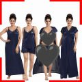 6 Part Indian Best Quality Night Dress for Women - Comfortable and Sexy Nighty. 