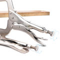C Clamp weld Clip Woodwork Alloy Steel Pad Wood Work Grip Vise Lock Jaw Swivel Pincer Tong Tenon Locator Hand Tool Fix Plier. 