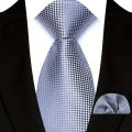 Luxury 8CM Tie For Man Suit Set Paisley Floral Solid Necktie Handkerchief Set Pocket Square Business Wedding Party Gravat. 