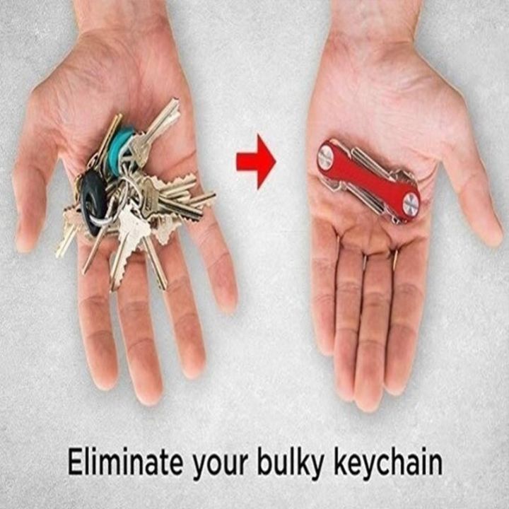 Smart%20key%20chain%20Mini%20Keychain%20Compact%20Key%20Decorative%20Holder%20Clip%20Home%20Storage%20Metal%20key%20Clip%20Aluminum%20Organizer%20Keychain%20Outdoor%20-%20Image%203