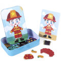Magnetic 3D Puzzle Children Dress Up Change Facial Expression Game Iron Box Jigsaw Early Education Imagination Toys Girls . 