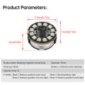 Magnetic Control Lamp Wireless LED Light Switch Colorful Breathe/gradient/rotate/flowing Lights W Battery Robots Sandtable Model.