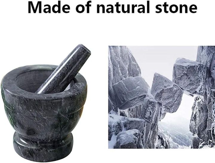 Marble%20Mortar%20and%20Pestle-Black%20(Pack%20Of%20One)%20Large%20Size%20-%20Image%202