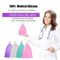2pcs Women Menstrual Cup Medical Grade Silicone Period Cup Feminine Hygiene Menstrual Collector Reusable Menstrual Bowl. 
