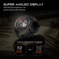 Ultima Navigator Premium Smartwatch | 1.43" TRU Amoled Spherical Display | In-Build GPS | Barometer | Altimeter | 24/7 Health Tracking | Fitbeing App Support. 