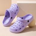Dongdong Shoes Women's New Trendy Summer Thick Sole Increase Anti Slip Fashion Work Beach Baotou Slippery Sandals. 