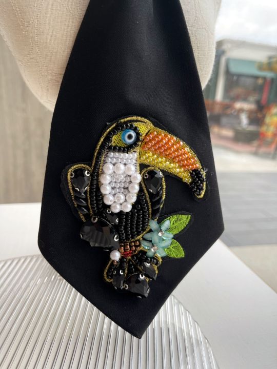 Original%20Niche%20Design%20Cravate1Pc%20Animal%20Decorative%20Tie,%20No-Knot%20Party%20Tie,%20Pearl%20Tie,%20Suitable%20for%20All%20Seasons,%20Personalized%20for%20Women,%20Suitable%20for%20Parties,%20,%20School,%20Shirts,%20and%20Holiday%20Outfits%20-%20Image%205