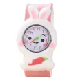 3D Cartoon Kids Clock Astronaut Poultry Fruit Flowers Children Quartz Rainbow Love Birthday Cake Gift Baby Toy Watch. 