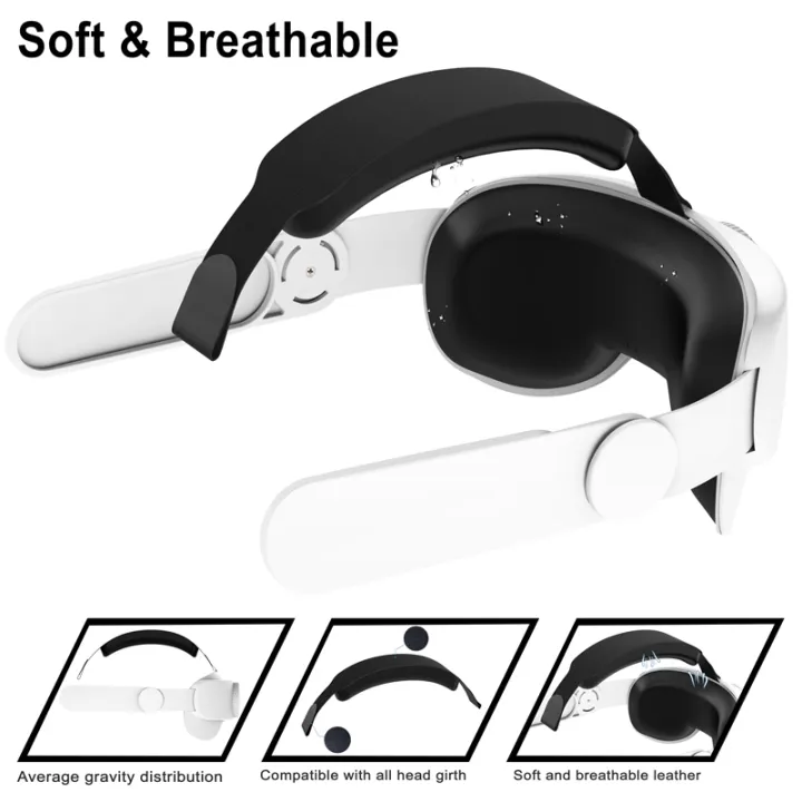 HUNDAI%20Design%20For%20Meta%20Quest%202/Oculus%20Quest%202%20Elite%20Strap%20Adjustable%20Head%20Strap%20-%20Image%207