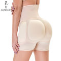 Women's Shapewear Firm Control Seamless Padded Thigh Slimmer High Waist Panties Hip Pads Enhancer Butt Lifter Short Booster. 