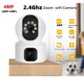 Dual Lens V380 IP security camera with 24 Hours full color Video. 