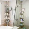 Plastic Multi Corner Shelf 4 Layer. 