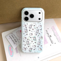 Double Layered Soft and Cute Pajamas KT Case For iPhone 17 16 Pro Max 15 Pro Max 14 Pro Max Cartoon Anti Fall Protective Cover. 