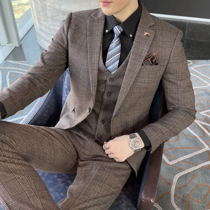 British%20Korean%20Style%20High%20Quality%20Modified%20Plaid%20Three-Piece%20Suit%20for%20Men%20-%20Stylish%20Business%20Casual%20Suit%20Vest%20And%20Trousers%20Set%20-%20Image%207