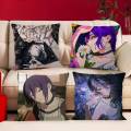 Anime Chainsaw Man Reze Arc Cushion Cover Car Throw Pillow Case For Sofa Car Christmas 40x40cm 45x45cm.