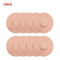 10pcs Anti-slip Waterproof Adhesive Sensor Freestyle Patches Sports Continuous Glucose Monitor Sticker Outdoor Overpatch Tapes. 