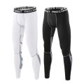 Men's Compression Pants for Running Cycling Basketball Soccer Elasticity Sweatpants Fitness Tights Legging Trousers Rash Guard.